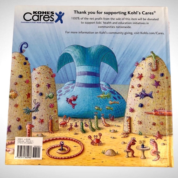 Lot 4 KOHL'S CARES Curious George & Pout Pout Fish Story Books Hardback - Picture 8 of 9